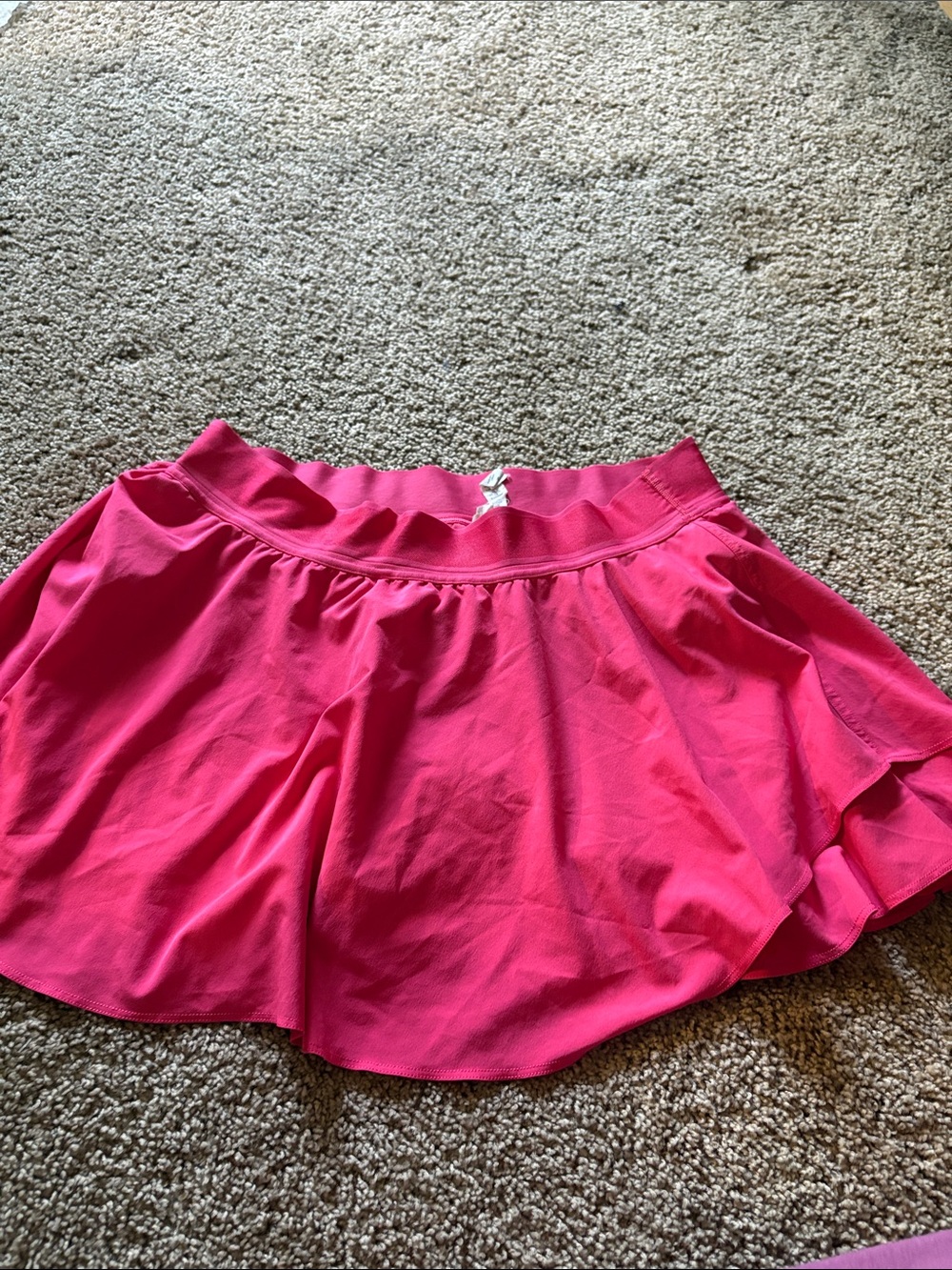 lululemon athletica Bright Pink Circle Skirt